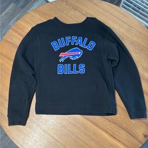 Team Apparel Black Buffalo Bills Sweatshirt